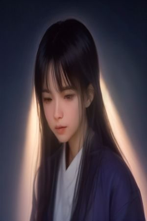 悬疑惊悚最新电影封面，暗夜雨中孤独人影，高对比度黑白冷色调营造紧张感